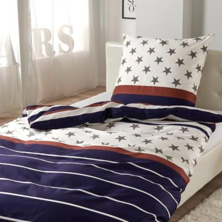 Image du produit Traumschlaf Sterne (Set de linge de lit, 135x200 cm + 80x80 cm)