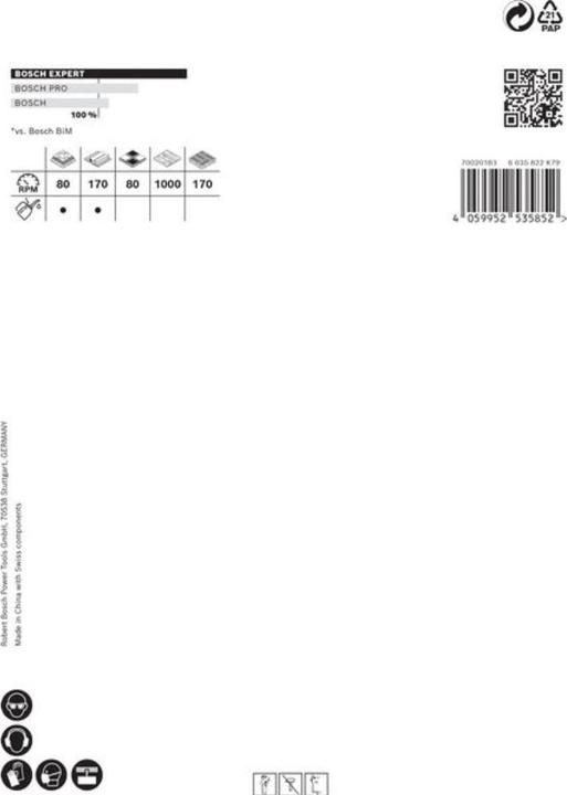 Produktbild Bosch Professional Zubehör EXPERT Tough Material Lochsäge, 102 x 60 mm (102 Millimeter)