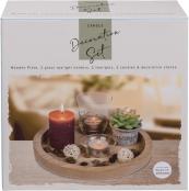 Produktbild Ootb Naturfarbener Holz-Teller, rund