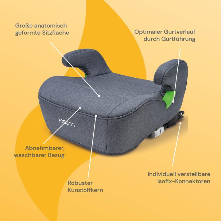 Produktbild Osann Junior Isofix (Kindersitzerhöhung, ECE R129/i-Size Norm)