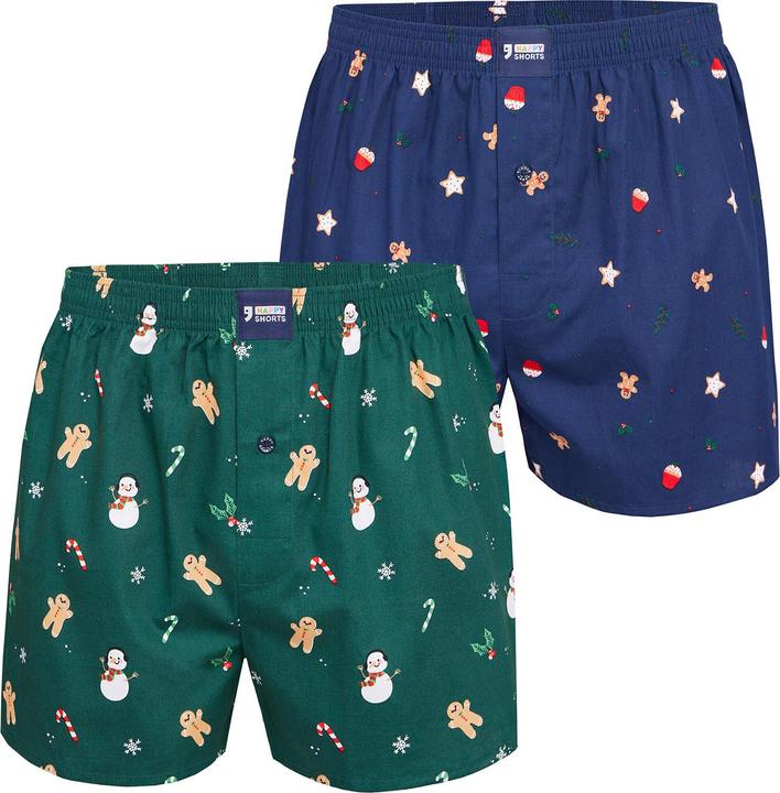 Actual product image Happy shorts Boxer XMAS (M, pack of 2)
