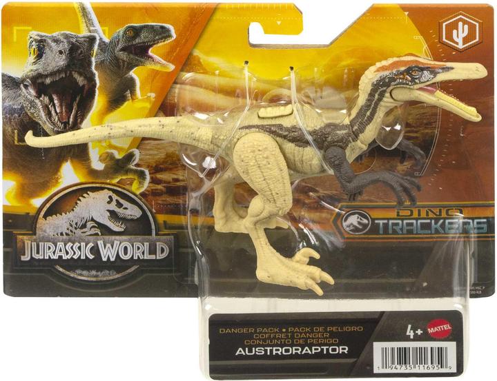 Produktbild Mattel Dino Trackers Danger Pack Austroraptor