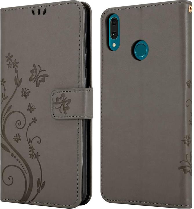 Produktbild Cadorabo Flower Book Cover (Huawei Y9 (2019))