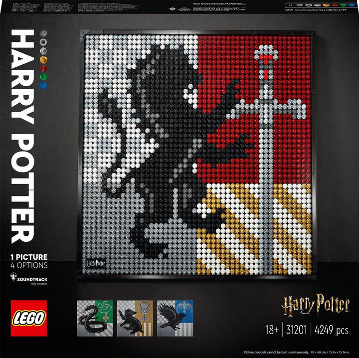 Produktbild LEGO Harry Potter Hogwarts Wappen (31201, LEGO Harry Potter)