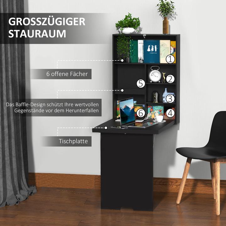 Produktbild Homcom Schreibtisch Mit Tafel