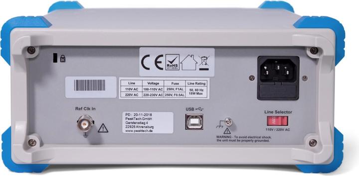 Immagine prodotto Peaktech P 4120 Generatore di segnali arbitrari (Oscilloscopio)
