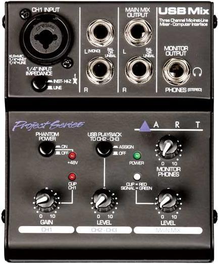 Actual product image ART USB Mix (Studio- and Livemixer)
