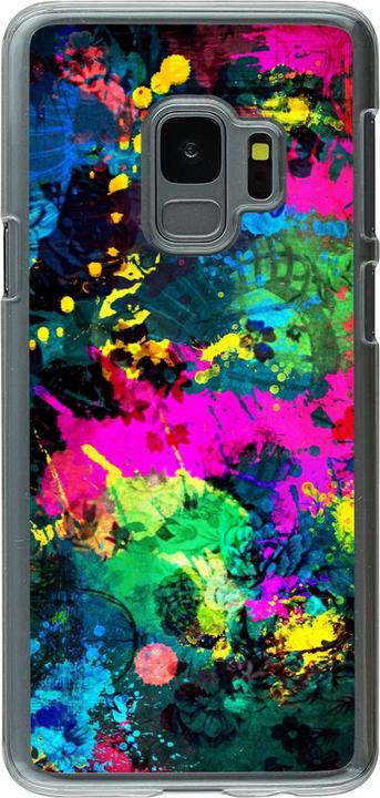 Produktbild PhoneLook Hülle transparent splash paint (Samsung Galaxy S9)