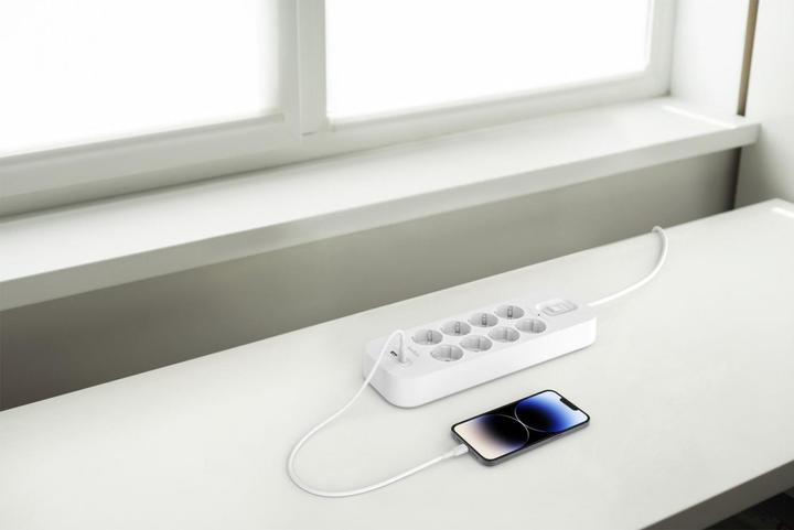 Actual product image Belkin Surgemaster surge protection (8 x, 2 m)
