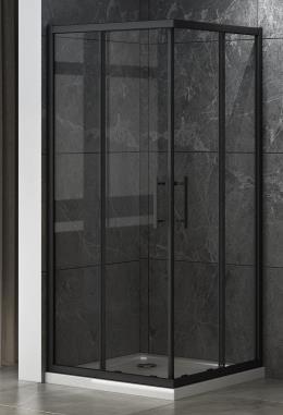 Masterjero SHOWER ENCLOSURE B-253B BLACK 90X90 NOTR (47.50 cm, 9 cm)