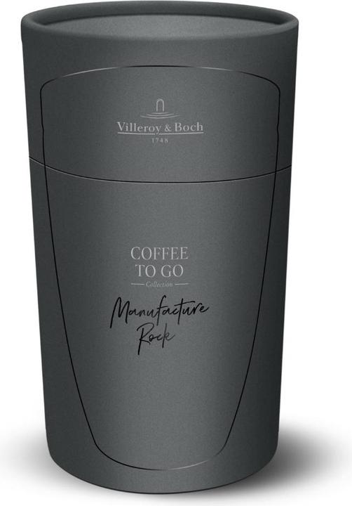 Produktbild Villeroy & Boch Becher Manufacture Rock -GK Coffee To Go (300 ml, 1 x)