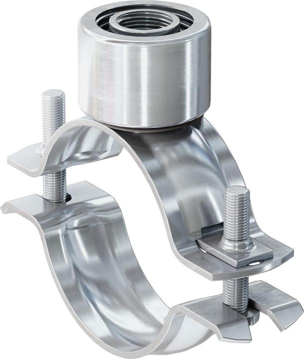 Produktbild Fischer 500725, Pipe clamp, Zinc steel, 10 pc(s) (114 mm)