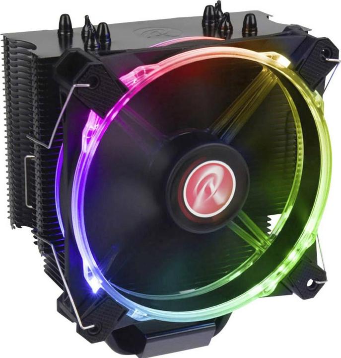 Immagine prodotto Raijintek Raffreddatore per CPU Leto, nero, RGB LED (155 mm)
