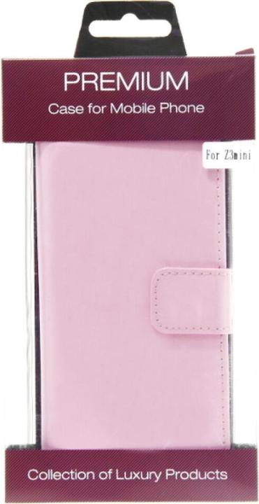 Image du produit NoName Slim Book Case en cuir pour Sony Xperia Z3 Compact rose (Sony Xperia Z3 Compact)