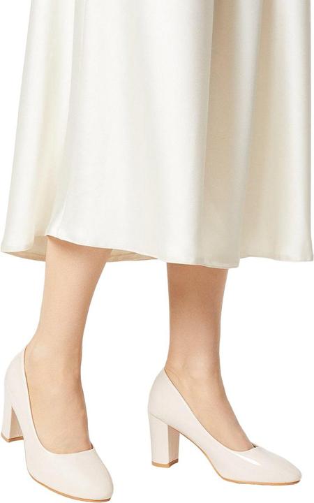 Actual product image Good For The Sole Womens/Ladies Camilla Almond Toe Wide Court Shoes (40)