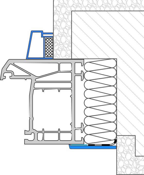 Produktbild Exte Flachleiste auf Rolle (Fensterleiste) selbstklebend ohne Lippe 40 mm, weiss (2.50 mm)