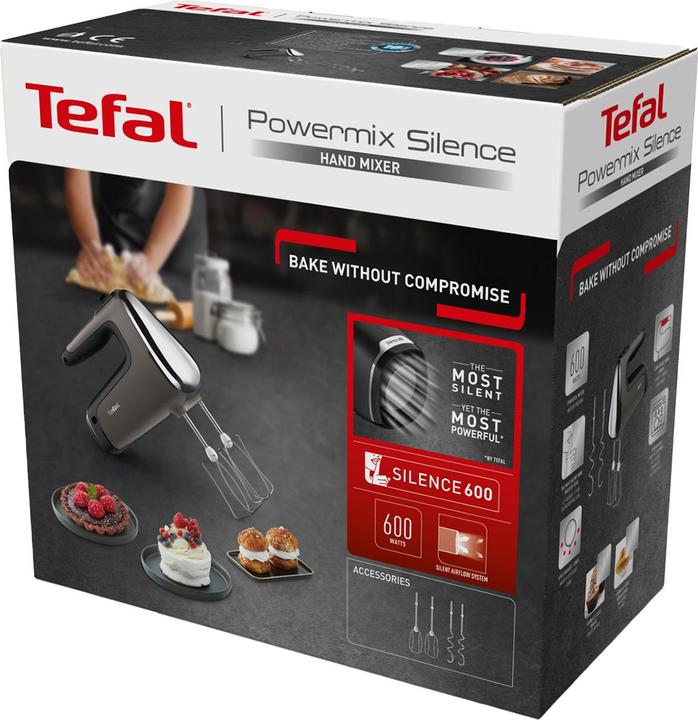 Immagine prodotto Tefal Miscelatore manuale HT650E Power Mix Silence (600 W)