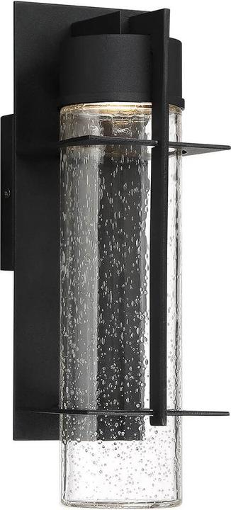 Immagine prodotto Elstead Lighting Lampada da parete per esterni Eames LED 37cm Earth Black Clear IP44 (800 lm)