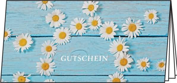 Produktbild Sigel 10 Gutscheine Daisy DIN lang (10 Stk.)