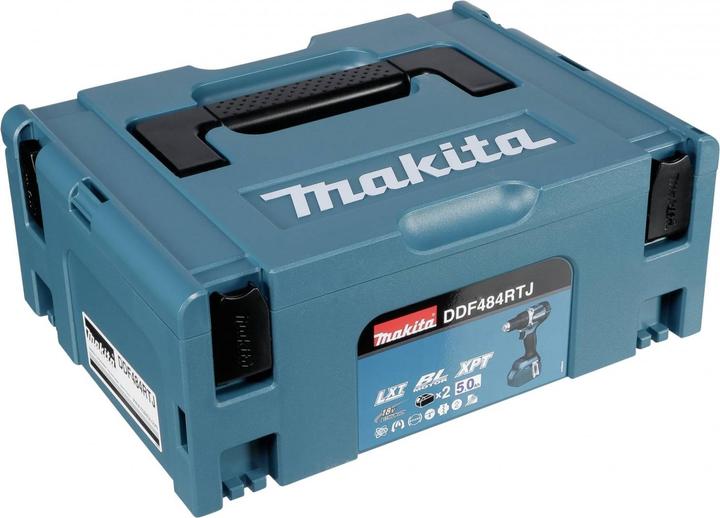 Image du produit Makita DDF484RTJ Perceuse-visseuse sans fil, 18 V, 2x 5,0 Ah Li-Ion, 54 (Fonctionnement sur batterie)