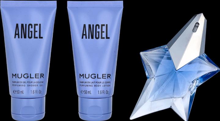 Actual product image Thierry Mugler Angel Set Eau de Parfum 25ml + Body Lotion 50ml + Shower Gel 50ml (Fragrance set)