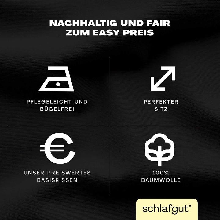 Produktbild schlafgut Easy Jersey (Duvetbezug, 80 x 80 cm)
