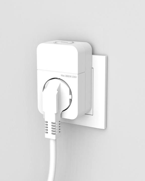 Actual product image REV Steckdosenadapter Combini, weiss