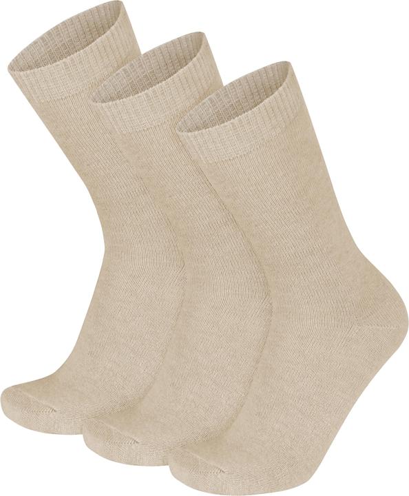 Normani 3 Socken aus Cashmere und Merinowolle mit Komfortbund - 9065