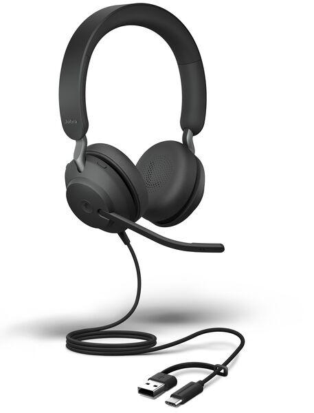 Image du produit GN Netcom JABRA Evolve2 40 SE MS Stereo USB C/A (Filaire, USB-A)