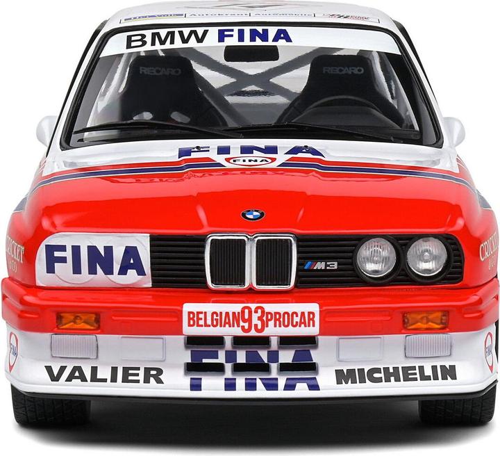Actual product image Solido 1:18 BMW E30 M3 #14 white