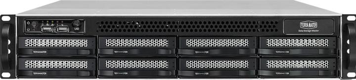 Actual product image Terramaster RACK NAS 8-BAY 2x 2.5GbE U8-423 Intel Celeron N5095/5105 2.0GHz
