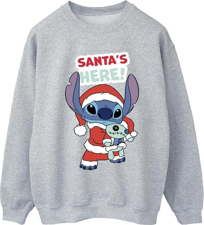Immagine prodotto Disney Lilo & Stitch Santa's Here Felpa Donna (L)