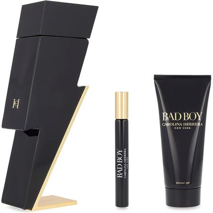 Produktbild Carolina Herrera Bad Boy Giftset (Haarpflege set)