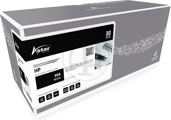 Produktbild Astar Schwarz - compatible - Tonerpatrone - für HP LaserJet P1005 (BK)