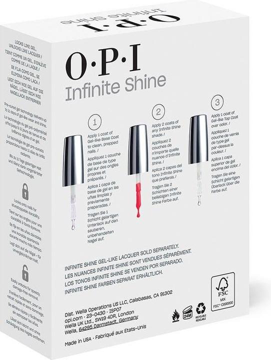 Produktbild OPI Infinite Shine Silk (Transparent, Farblack)