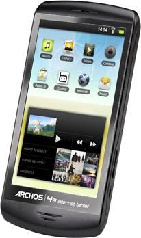 Produktbild Archos 43 Internet Tablet, 16 GB - 4.3 Zoll Display - WiFi (16 GB, Schwarz, Black)