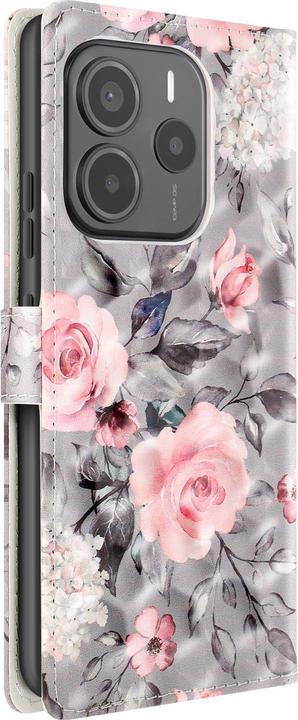 Actual product image Avizar Graue Blume (Xiaomi Redmi Note 14)
