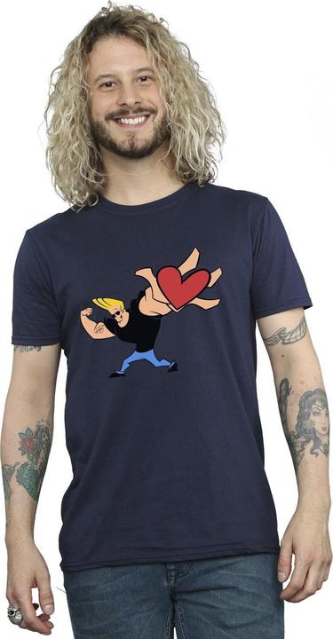 Produktbild Johnny Bravo Heart Present TShirt (XL)