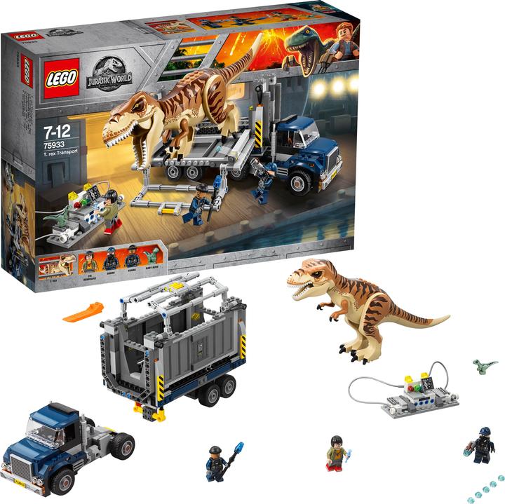 Immagine prodotto LEGO Trasporto del T-Rex di Jurassic World (75933, LEGO Jurassic World)
