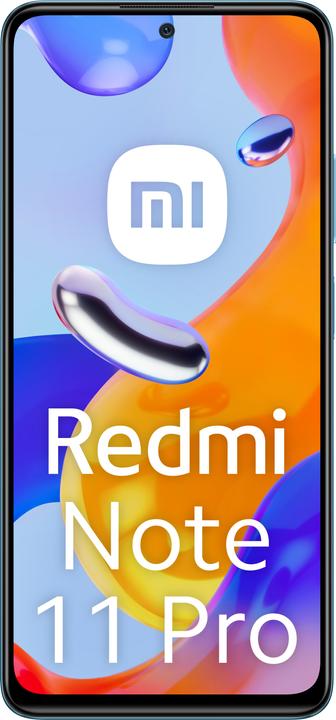 Actual product image Xiaomi Redmi Note 11 Pro (128 GB, Star Blue, 6.67", Hybrid Dual SIM, 108 Mpx, 4G)