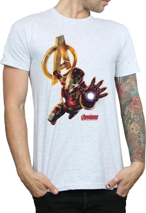 Immagine prodotto Maglietta Uomo Iron Man Pose (L)