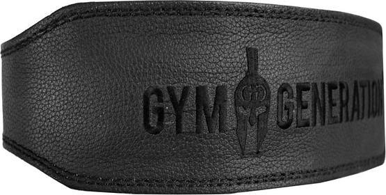 Gym Generation Gewichthebergürtel Leder - black