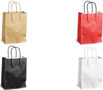 Produktbild Mailmedia Papier-Tragetasche mit Kordel, 28,8 Liter, weiss Masse: (B)400 x (T)160 x (H)450 mm, aus Kr