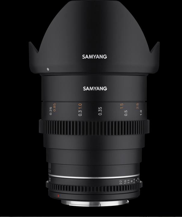 Immagine prodotto Samyang MF 24mm T1.5 VDSLR MK2 Canon RF (Canon RF, Micro Four Thirds, APS-C / DX, Full-frame)
