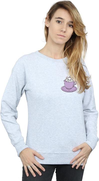 Produktbild Disney Aristocats Marie In Cup Breast Print Sweatshirt (XXL)