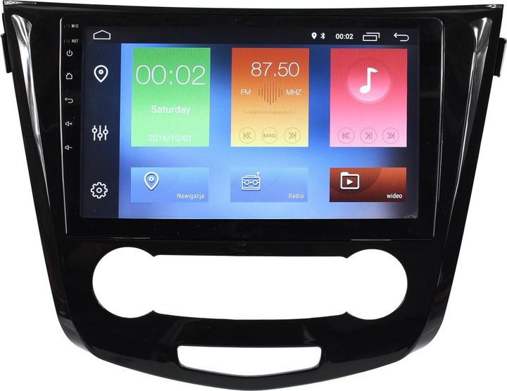 Produktbild No Name RADIO GPS NAVIGATION NISSAN QASHQAI 2 X-TRAIL 2014+ ANDROID manuelle Klimaanlage (10")