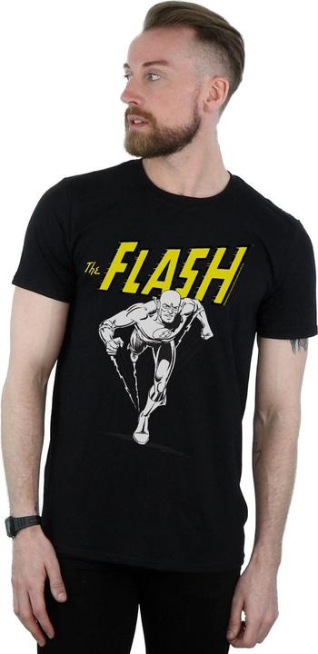 Actual product image Mens The Flash Mono Action Pose T-Shirt (XXL)