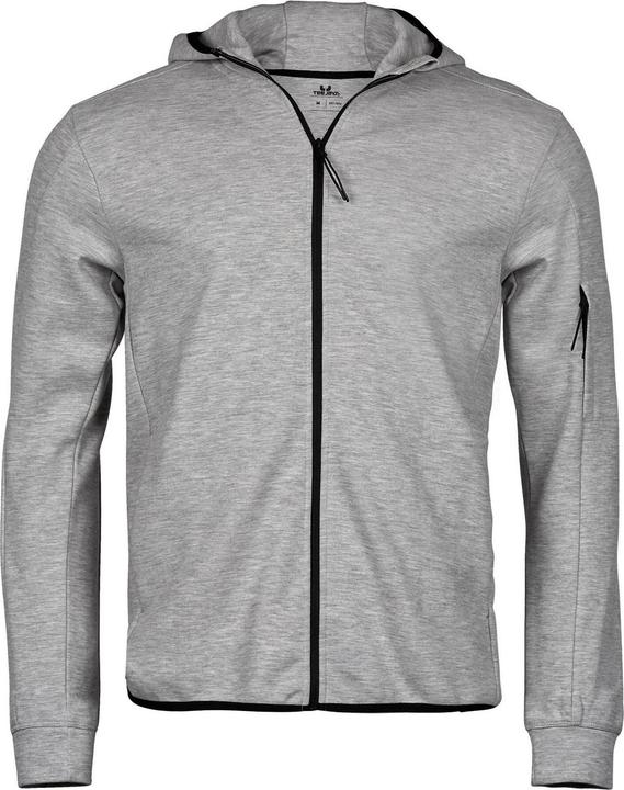 Actual product image Tee Jays Mens Full Zip Athletic Hoodie (L)