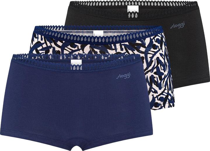 Image du produit Sloggi Lot de 3 slips courts GO Crush (XS, Lot de 3)