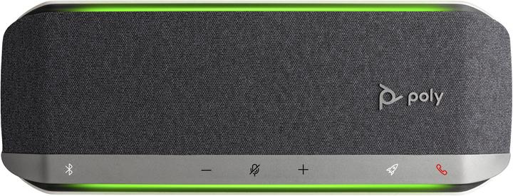 Image du produit Poly HP Haut-parleur USB-A USB-C certifié Microsoft Teams Sync 40-M, PC, Argent, 1,05 m, IP64, Windo